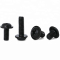 Phillips Black Oxide Button Head Machine Screw With Washer